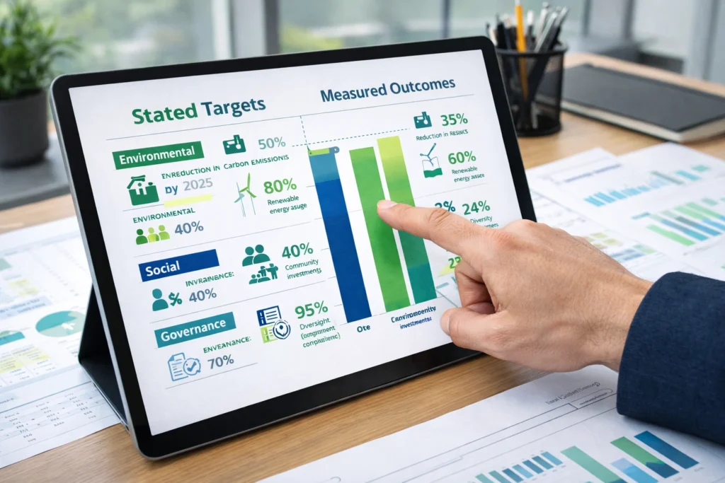 Monitoring Progress Against Real Outcomes