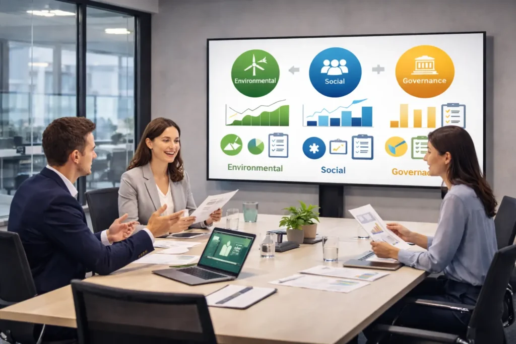 Discussing the ESG Report