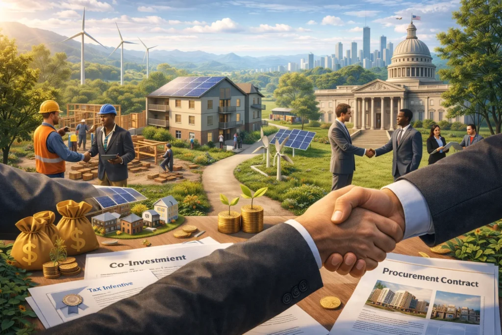 Co-investment to reduce risks