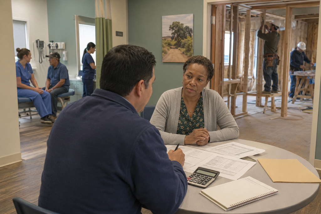 Social enterprise loan review for community clinic expansion